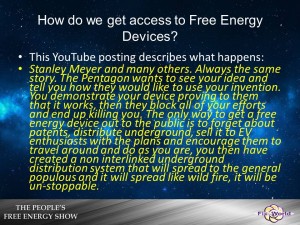 access to free energy