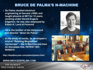 bruce de palma n-machine