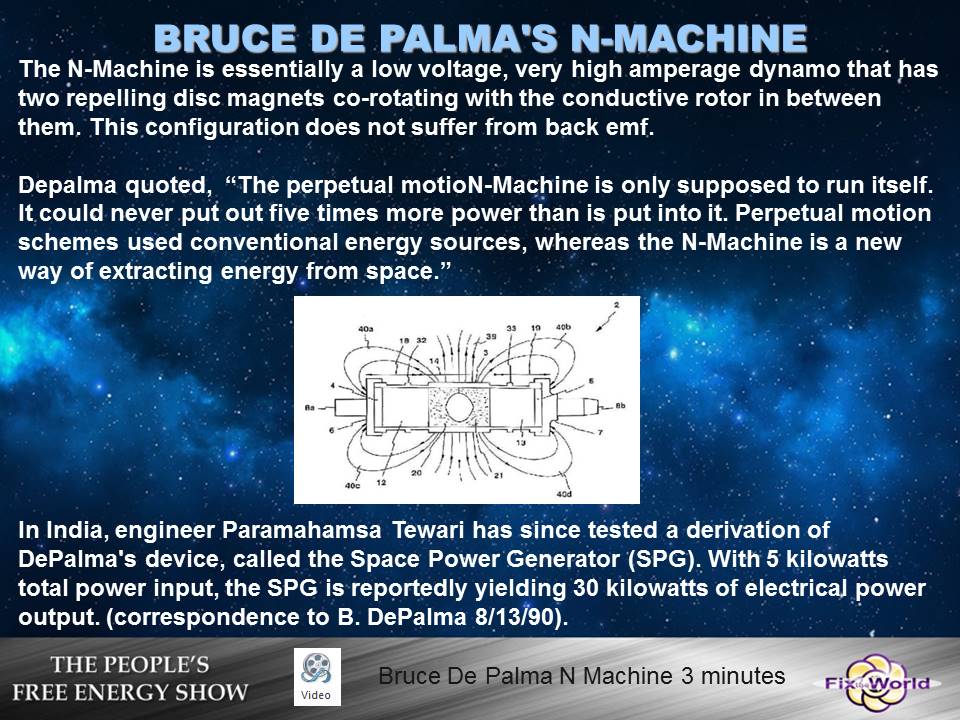 bruce depalma n-machine 2