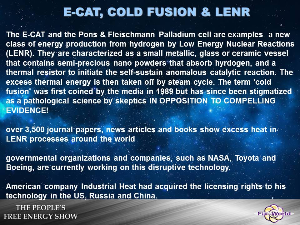 ecat, cold fusion lenr 2