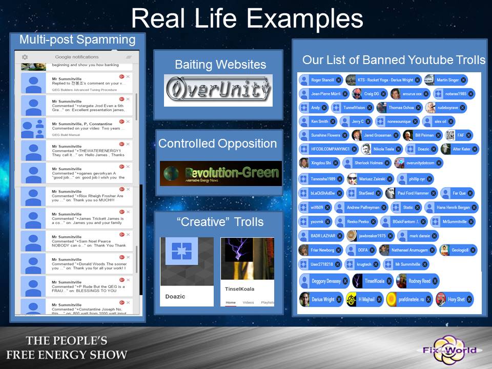 free energy trolling examples