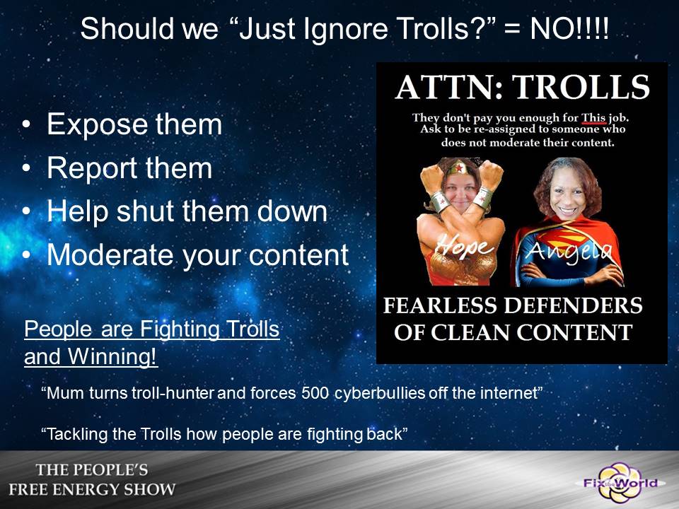 how to handle internet trolls