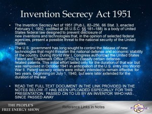 invention secrecy act 1951