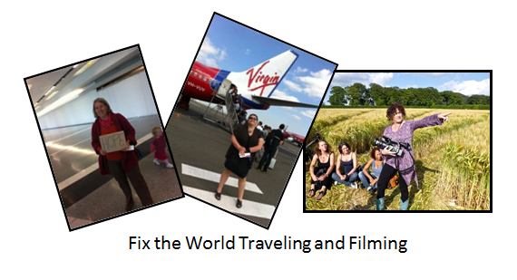 fix the world traveling and filming