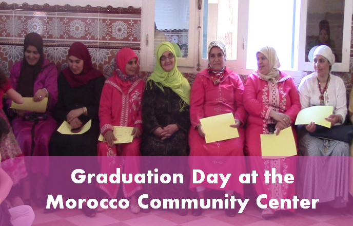 Graduation Day At Morocco Community Center