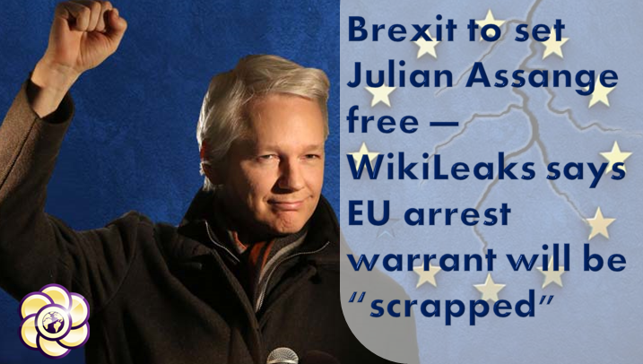 Brexit to set Julian Assange free — WikiLeaks says EU arrest warrant will be “scrapped”