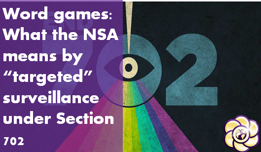 Word games: What the NSA means by “targeted” surveillance under Section 702