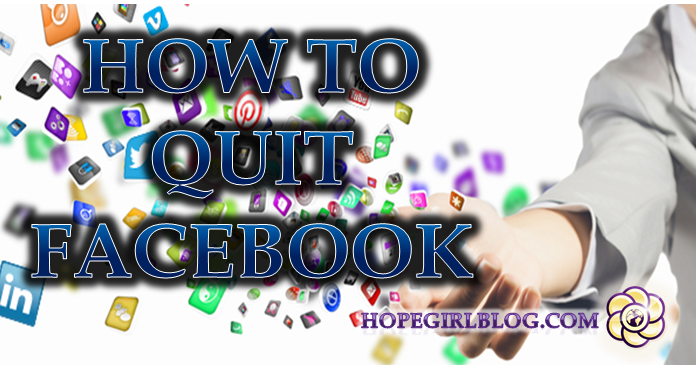 How to quit Facebook