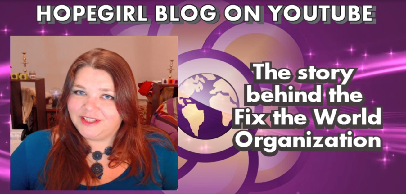 (New Video) The Story Behind the Fix the World Organization