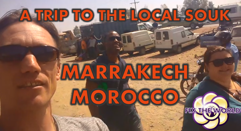 A trip to the local souk marrakech morocco