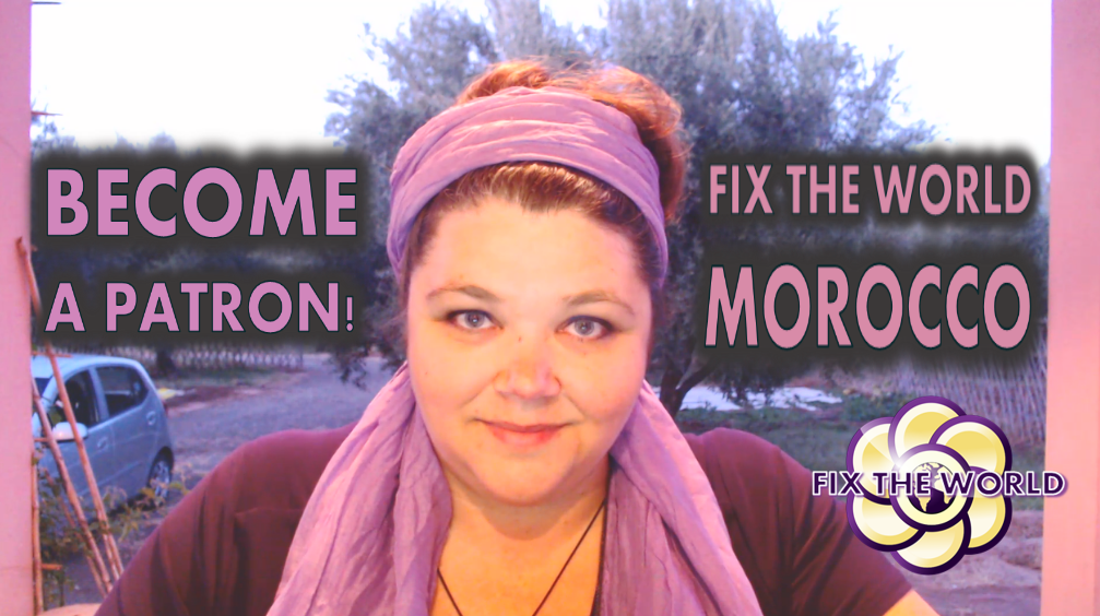 Become a Patron for Fix the World. New Video Blog and Orgonite Rewards!