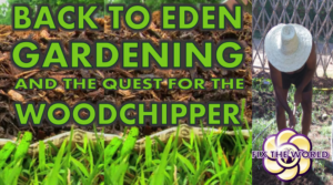 back to eden gardening and the quest for the woodchipper