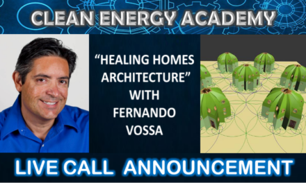 Live Call 8 Guest Speaker discusses the Vossahedron, a new, sustainable architecture