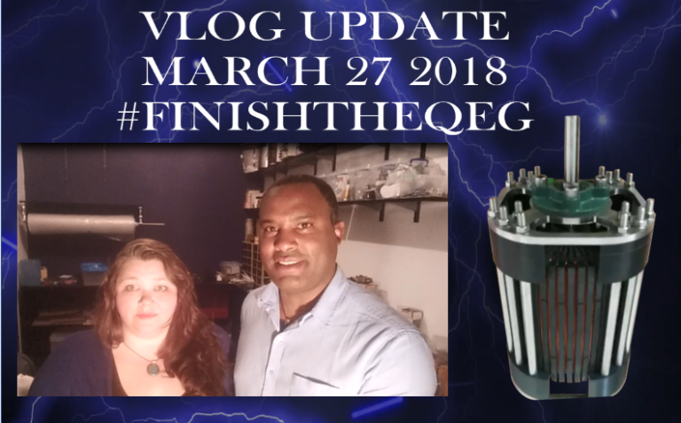 Finish the QEG Vlog Update March 27 2018
