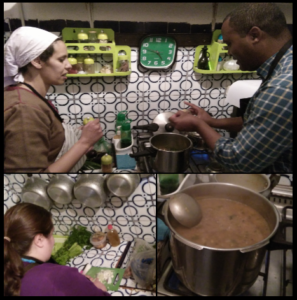 Making Harira soup Marrakesh cooking tours