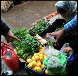 Marrakesh cooking tours market shopping 2