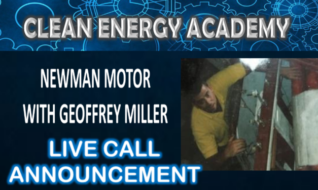 Geoffrey Miller and the Newman Motor Live Call This Sunday!