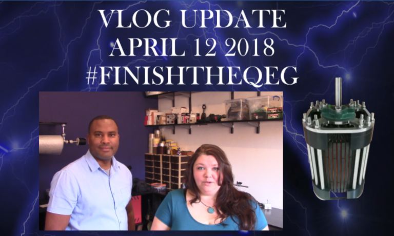 Finish the QEG vlog update April 12