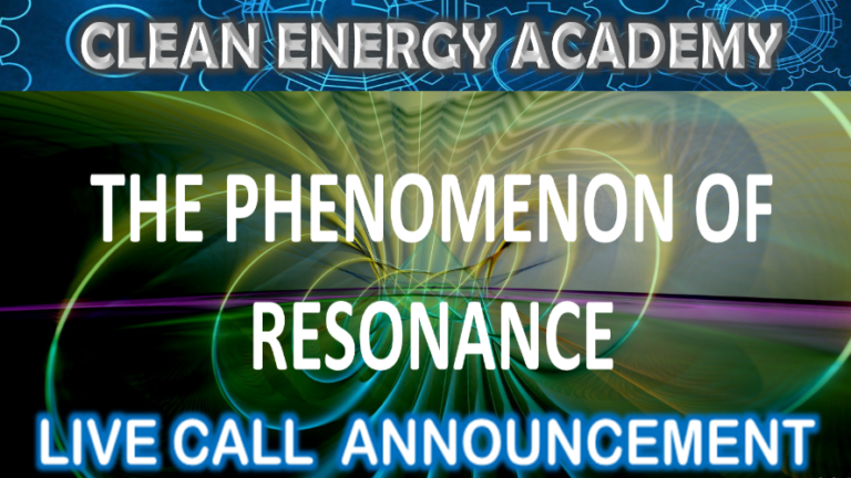 the phenomenon of resonance live call