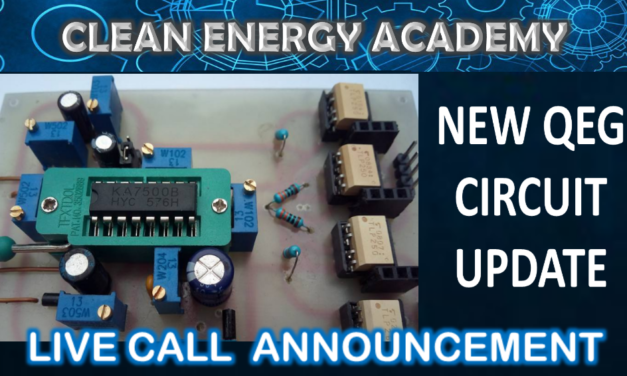 Live Call #15 QEG Circuit and Mini QEG Update Sunday June 17th @6PM EST