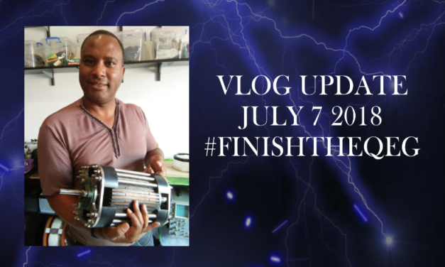 #FinishtheQEG Update July 7 2018