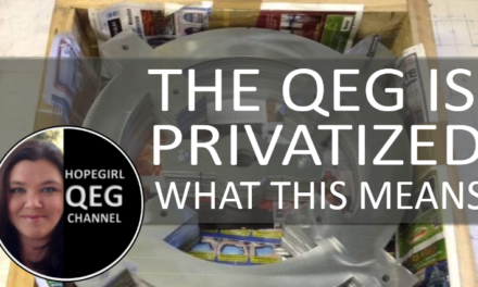 The QEG “Went Private” in 2015. What this means.