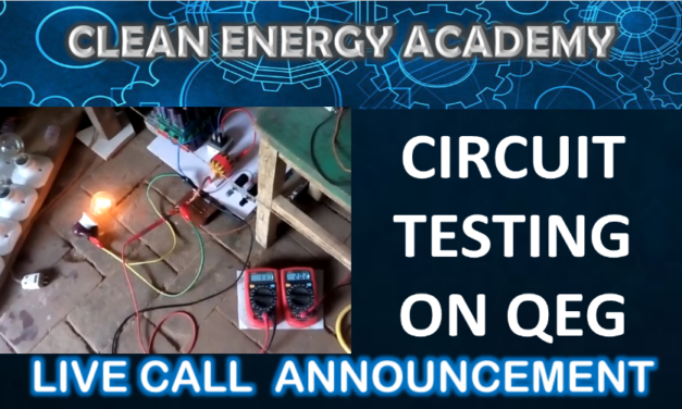 Circuit Testing on QEG Live Call August 26, 2018