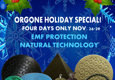 Orgone Holiday Special. New Video and 4 Day Sale.