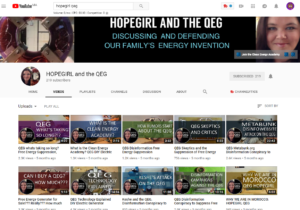 hopegirl and the qeg youtube channel