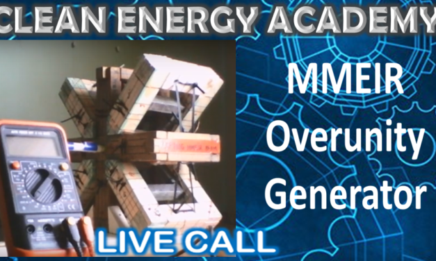 MMEIR Overunity Generator Live Call Sunday October 27 2019