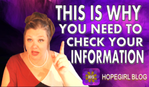 this is why you need to check your information