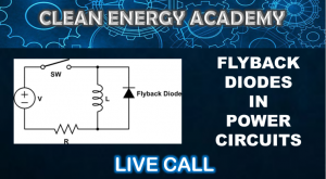 FLYBACK DIODES IN POWER CIRCUITS