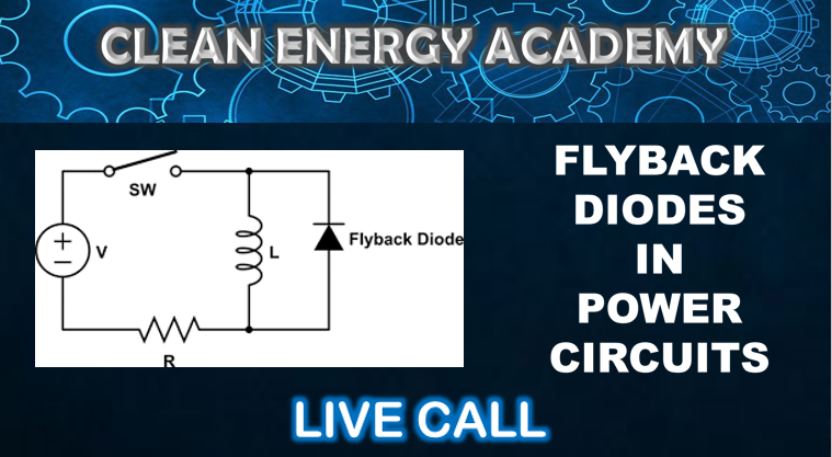 Flyback Diode Techniques in Power Circuits Live Call January 26 2020