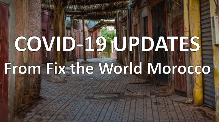 covid-19 updates from fix the World Morocco
