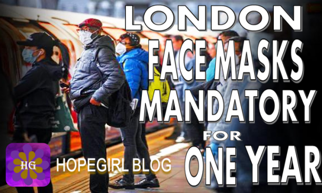 London Mandatory Face Masks For One Year