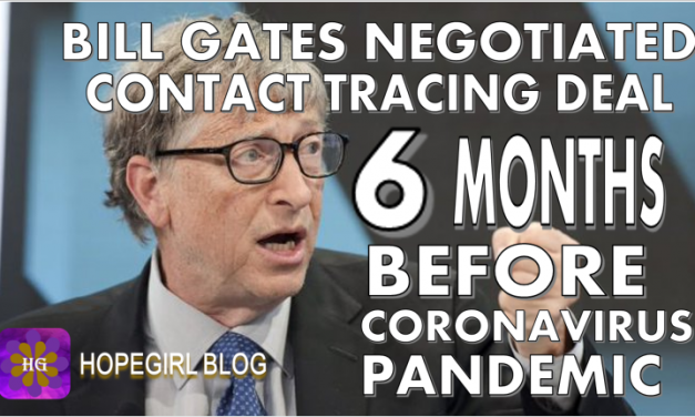 Bill Gates Negotiated Contact Tracing Deal 6 Months Before Coronavirus Pandemic