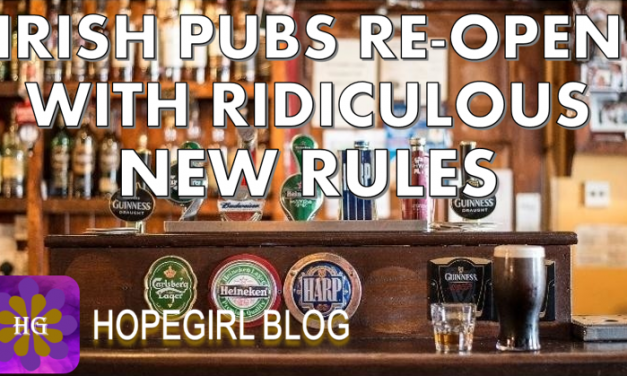 Irish Pubs Re-open with Ridiculous New Rules