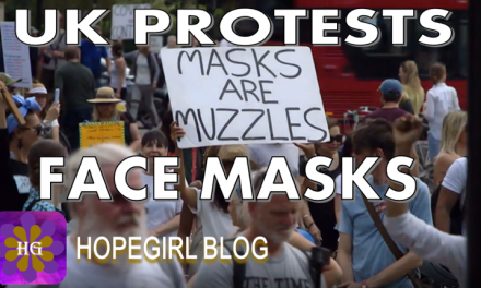 Masks are Muzzles. UK Protests Mandatory Face Masks