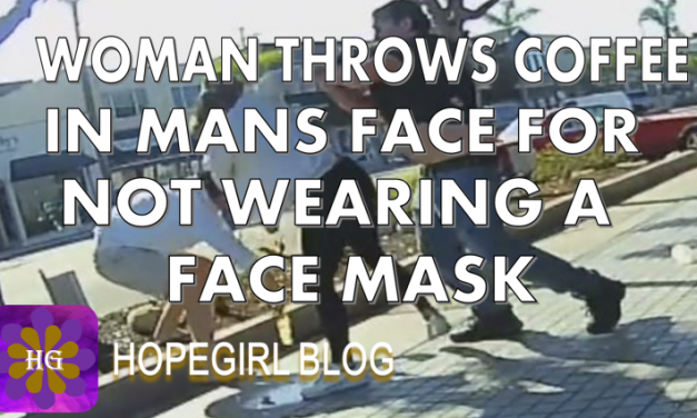 Woman Throws Coffee in Mans Face For Not Wearing a Face Mask