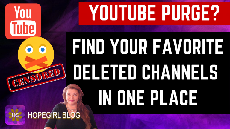 YOUTUBE PURGE FIND YOUR FAVORITE DELETED CHANNELS IN ONE PLACE