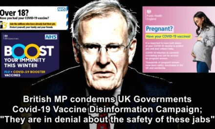 British MP condemns UK Governments Covid-19 Vaccine Disinformation Campaign