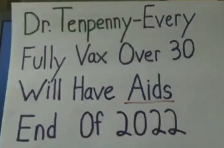 Dr Sherry Tenpenny every fully vaccinated person will have aids by the end of 2022