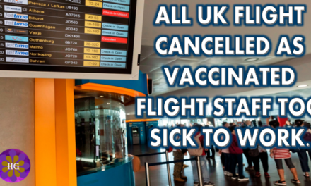 UK Cancels All Flights Because Staff is Too Sick Probably From Vaccines