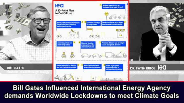 International Energy Agency demands Worldwide Lockdowns to meet Climate Goals