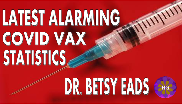 Latest Alarming Statistics Covid Vax Dr. Betsy Eads