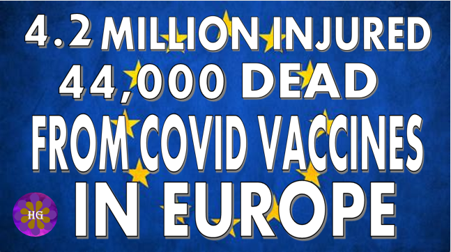 SHOCKING 4.2 Million Dead and 44,000 Injured from Covid Vaccines Across Europe