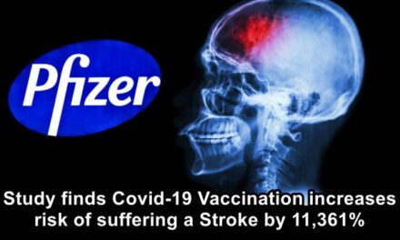 Study finds Covid-19 Vaccination increases risk of suffering a Stroke by 11,361%