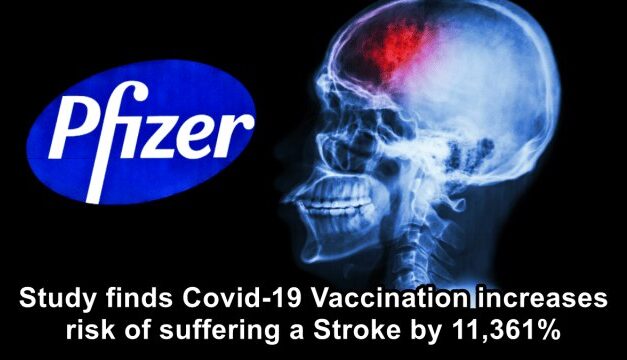 Study finds Covid-19 Vaccination increases risk of suffering a Stroke by 11,361%