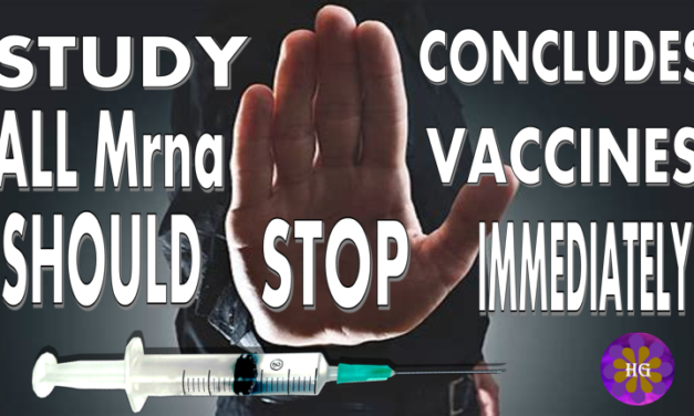 Study of Pfizer Injection concludes use of mRNA Vaccines should be stopped Immediately