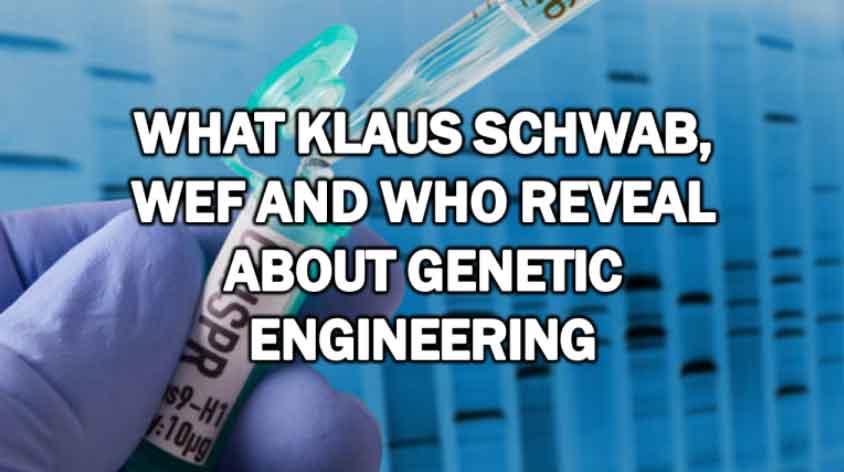 What Klaus Schwab, WEF and WHO Reveal About Genetic Engineering